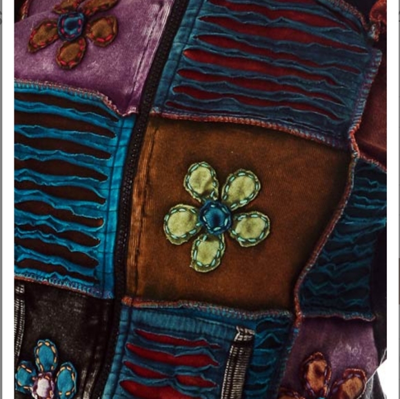 ❤New! Handmade Himalayan Boho Export Jacket - Picture 3 of 3